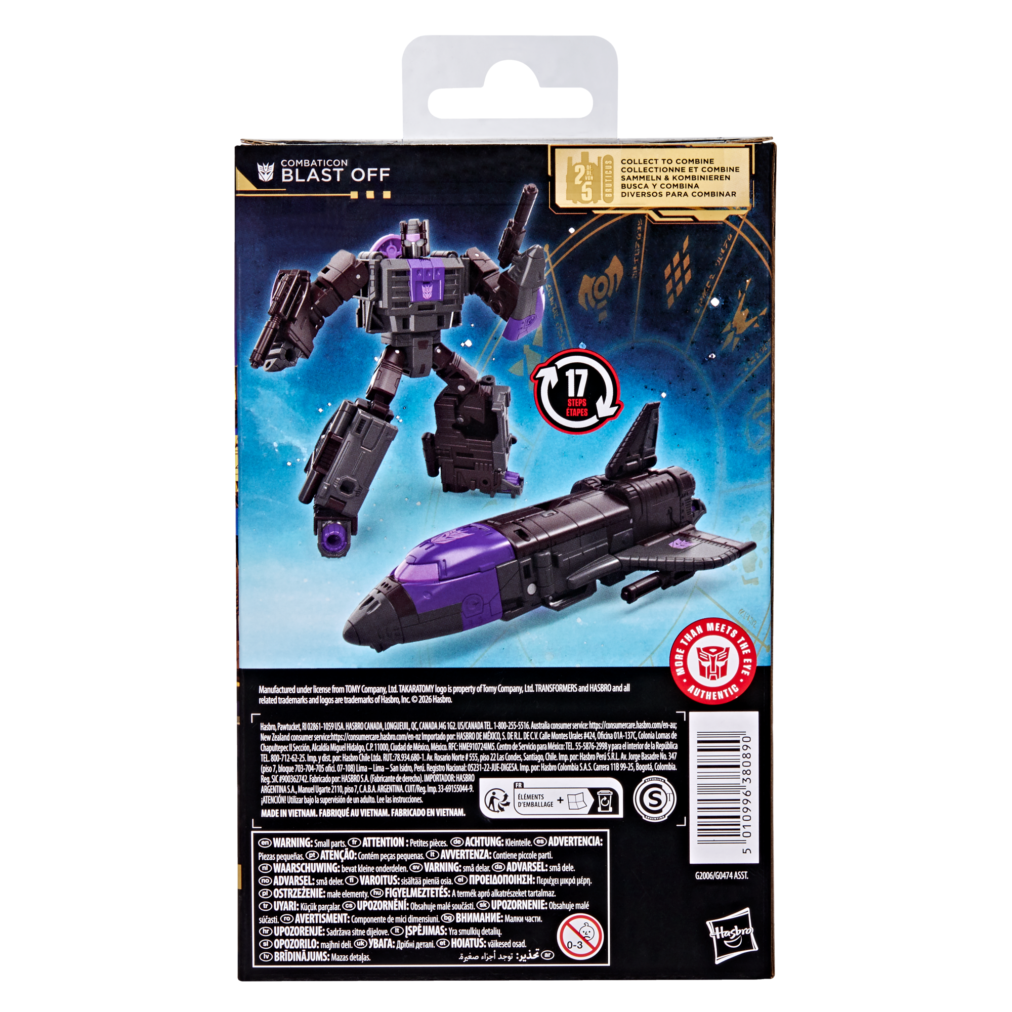 Transformers Age of the Primes Deluxe Class Combaticon Blast Off